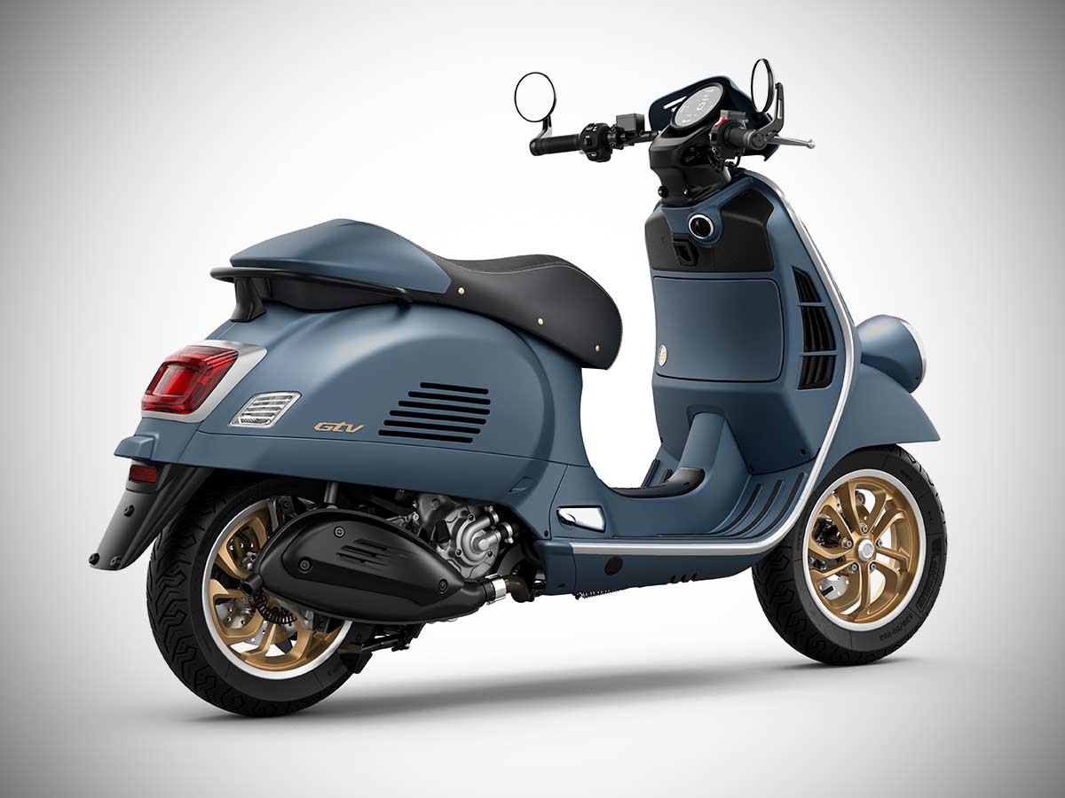 2025 Vespa Gtv Officina 8 Rear Right Quarter