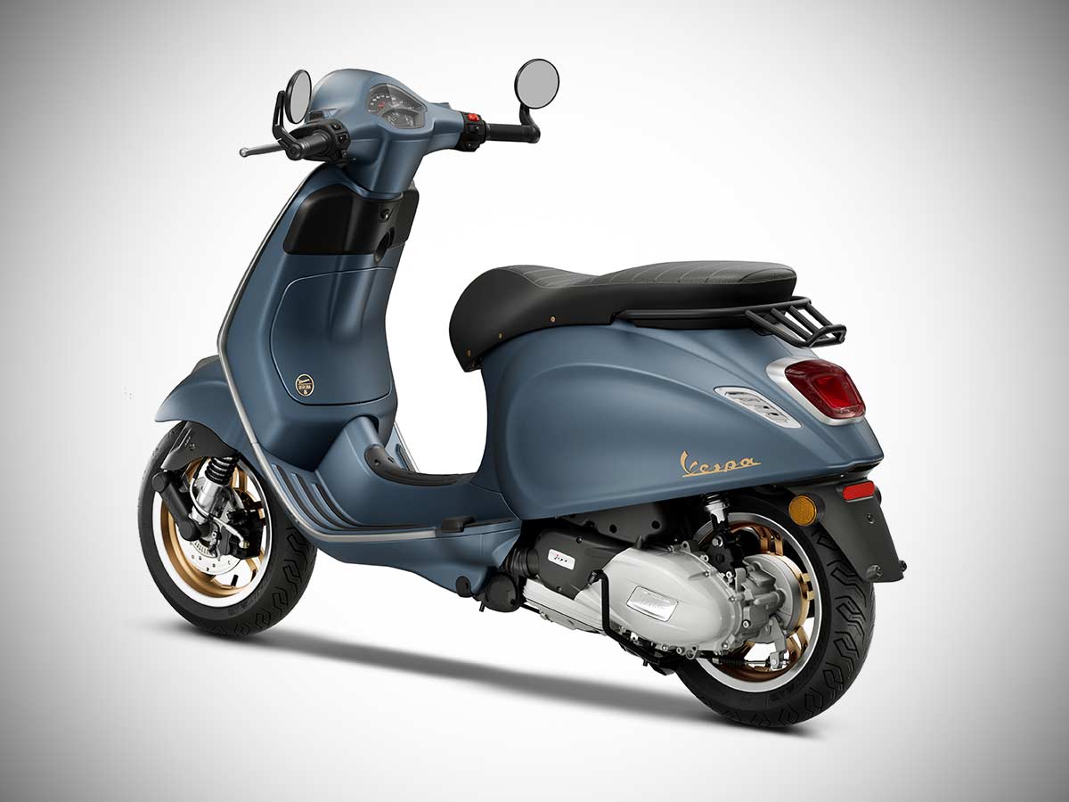2025 Vespa Primavera Officina 8 Rear Left Quarter