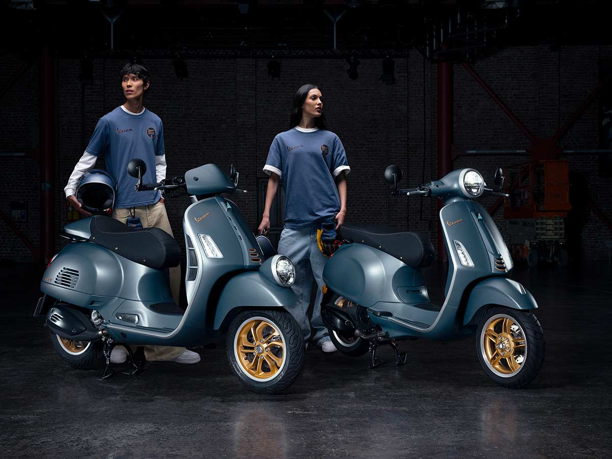 2025 Vespa Primavera Officina 8 and Vespa GTV Officina 8