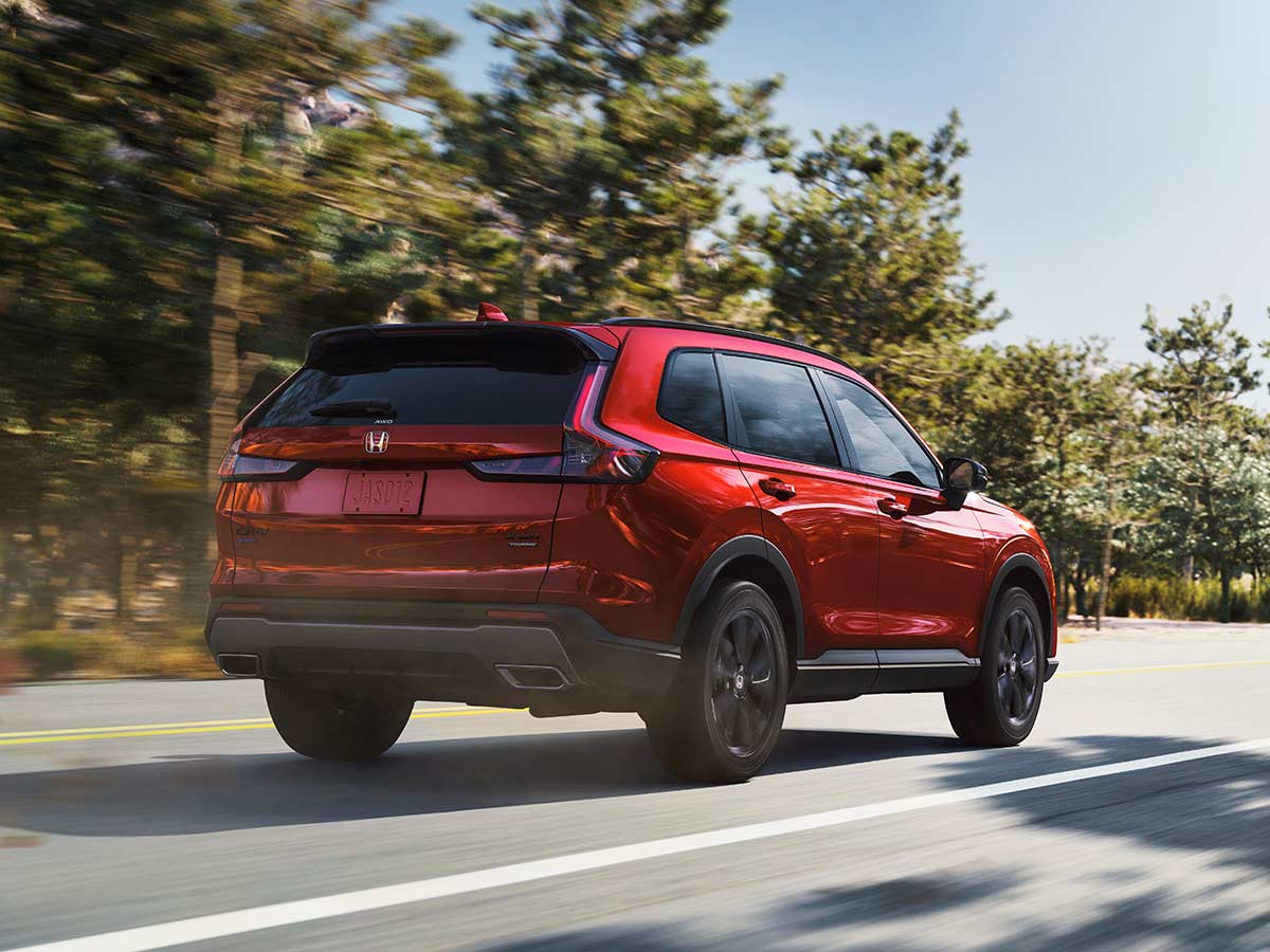 2026 Honda CR V Sport Touring Hybrid Rear Quarter