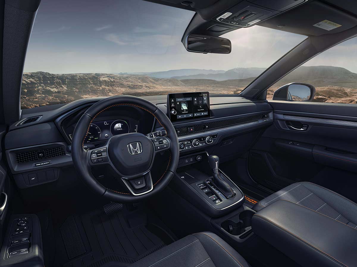 2026 Honda CR V TrailSport Hybrid Interior