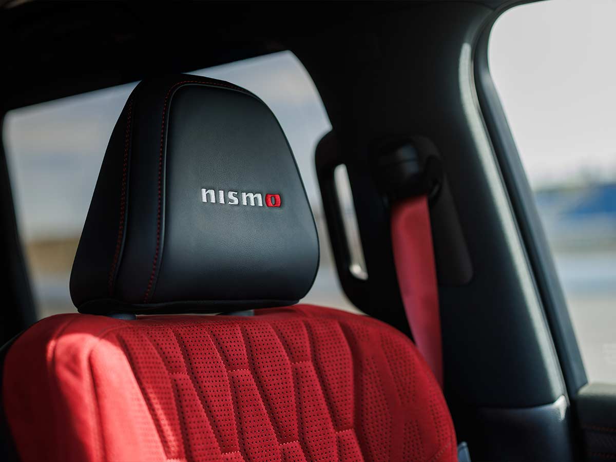 2026 Nissan Armada NISMO Red Seats