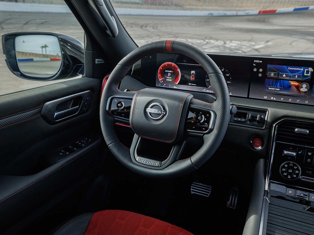 2026 Nissan Armada NISMO Steering Wheel