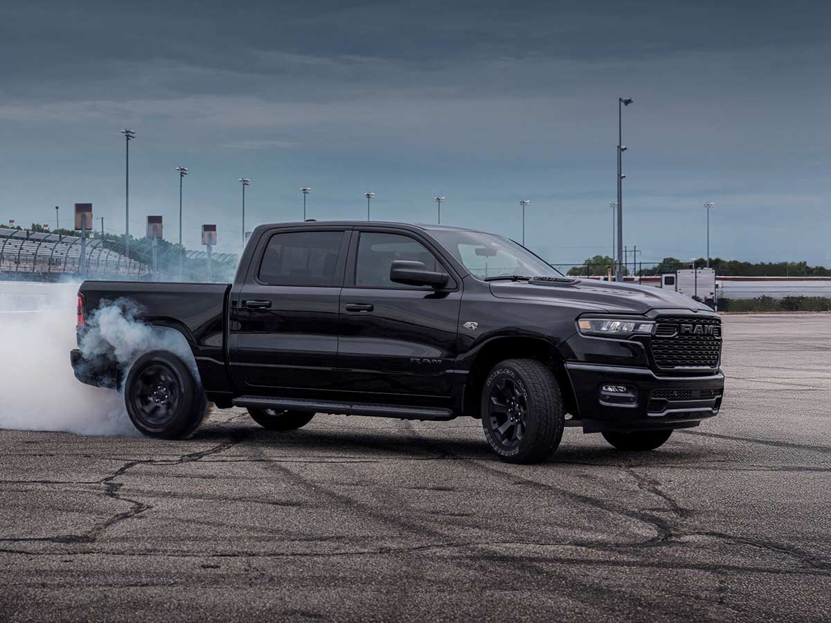 2026 Ram 1500 HEMI V8 Drift Burnout