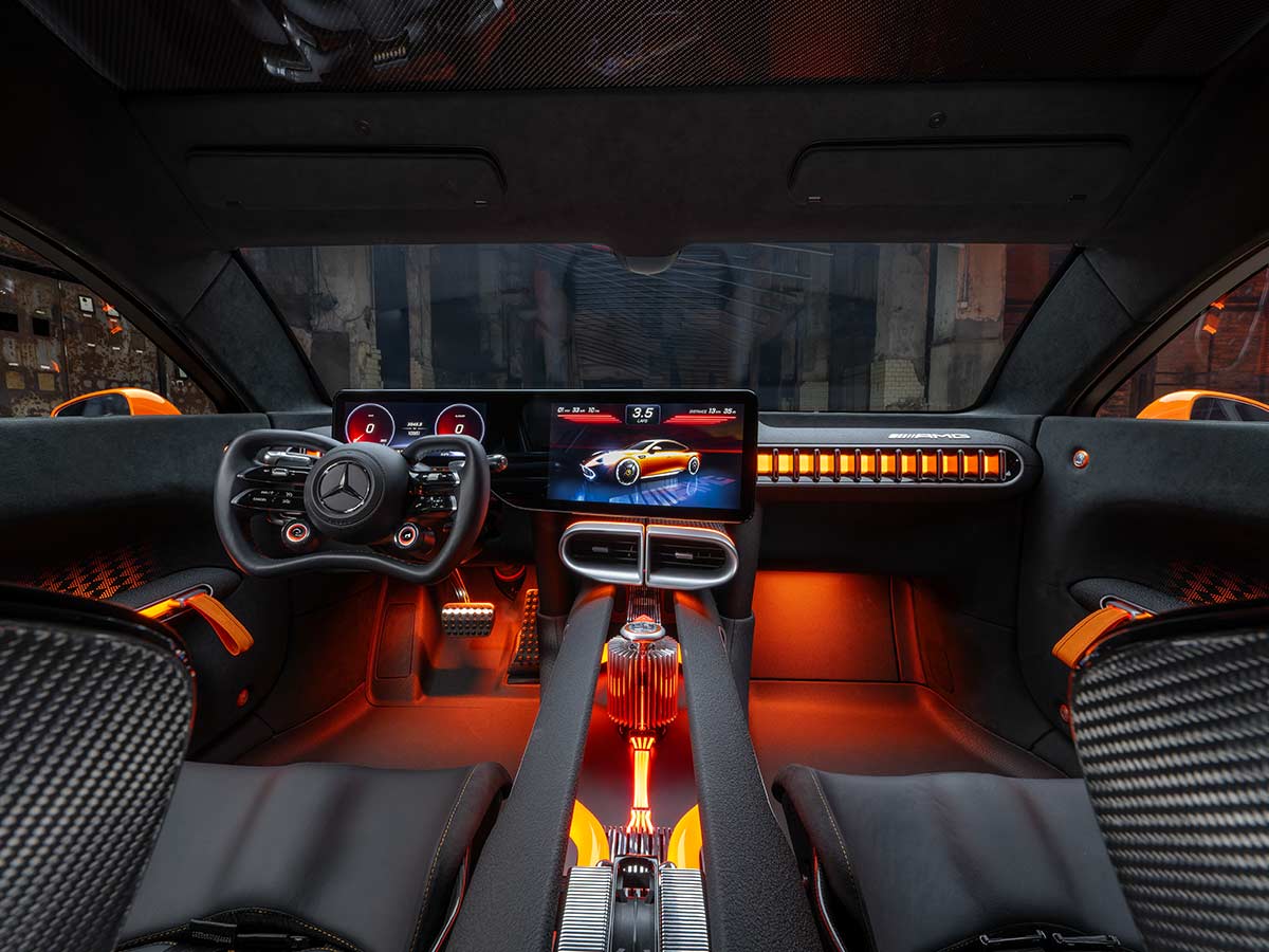 Mercedes AMG GT XX Concept Interior Design