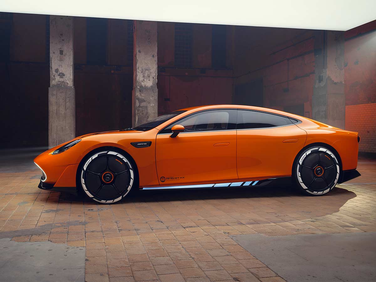 Mercedes AMG GT XX Concept Side