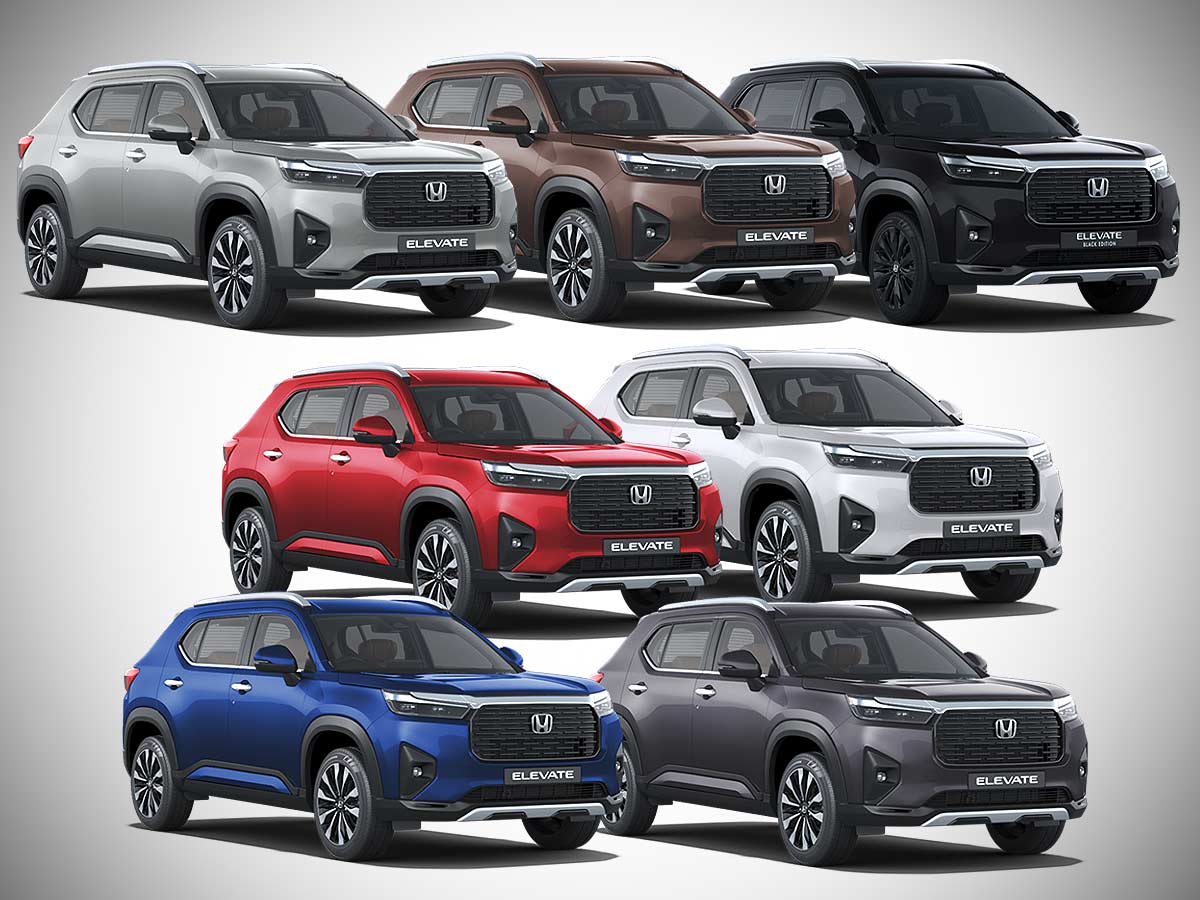2025 Honda Elevate All Colors