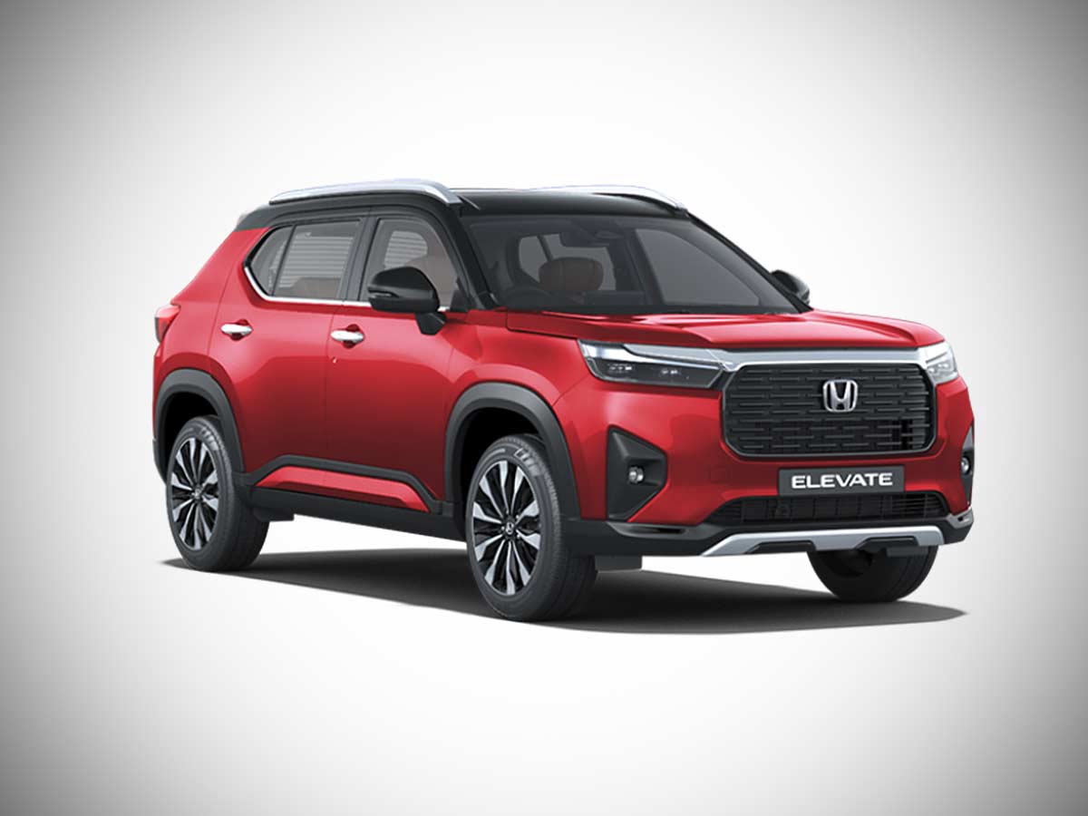 2025 Honda Elevate Radiant Red Metallic with Crystal Black Pearl Roof