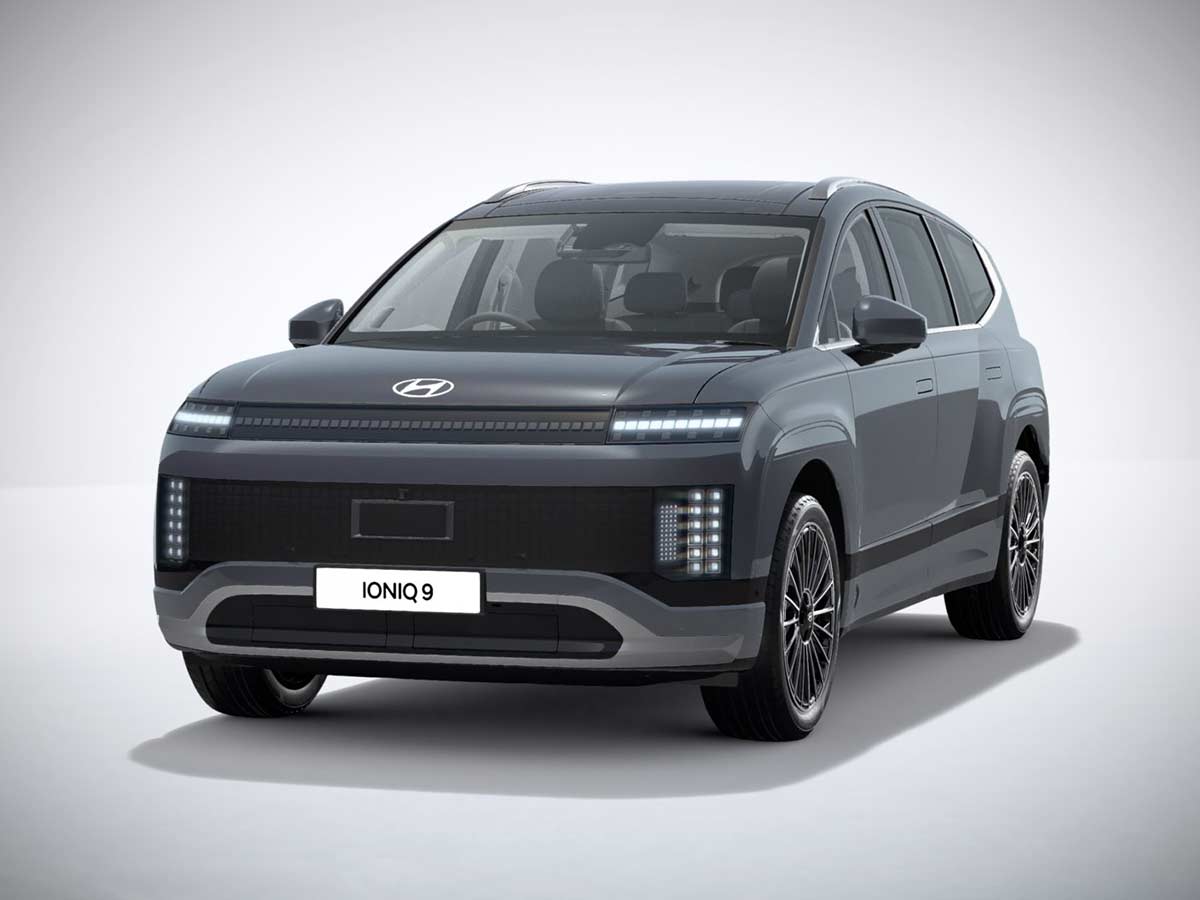 2025 Hyundai Ioniq 9 Calligraphy Nocturn Grey Metallic Front