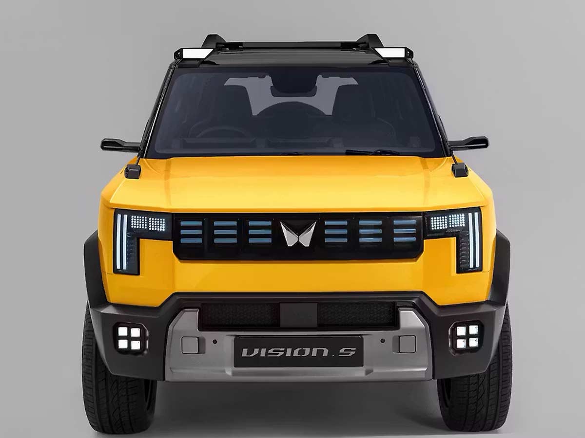 2025 Mahindra Vision S Concept SUV Front