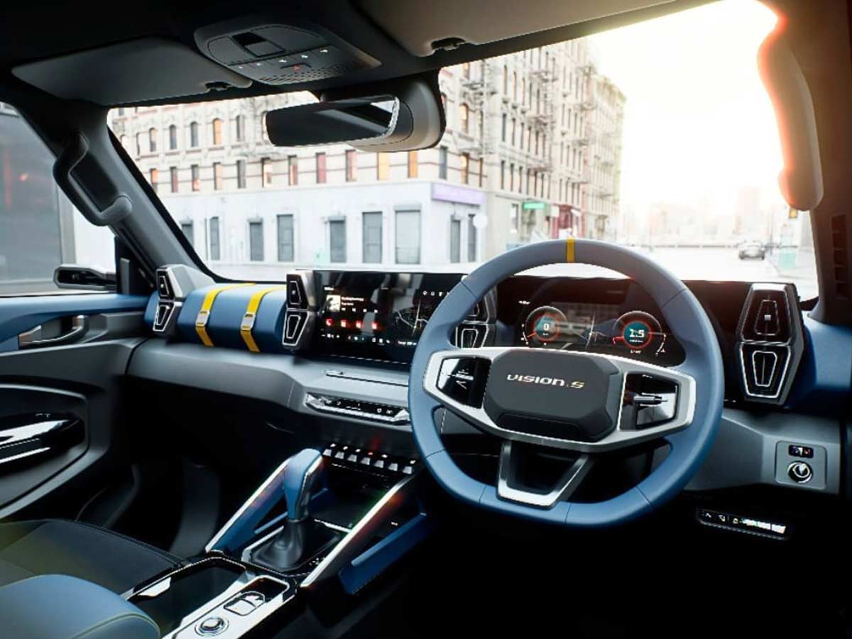 2025 Mahindra Vision S Concept SUV Interior Design