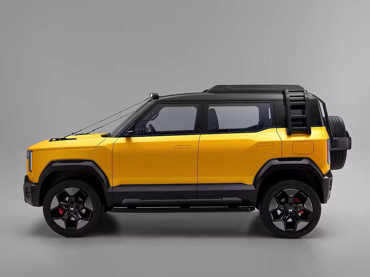 2025 Mahindra Vision S Concept SUV Left Side