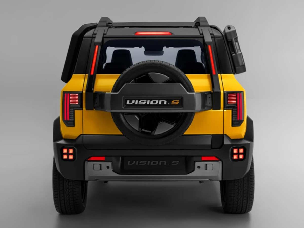 2025 Mahindra Vision S Concept SUV Rear