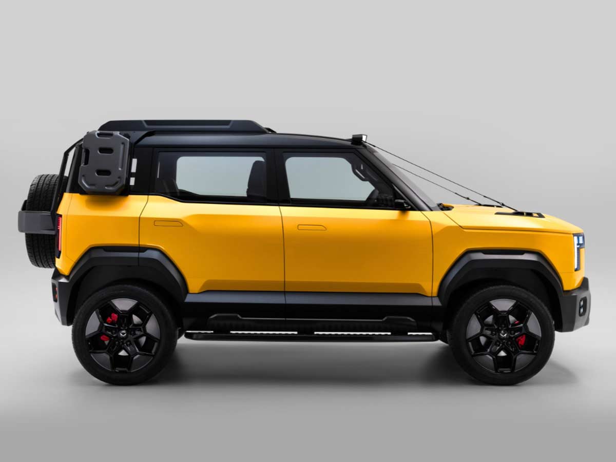 2025 Mahindra Vision S Concept SUV Right Side