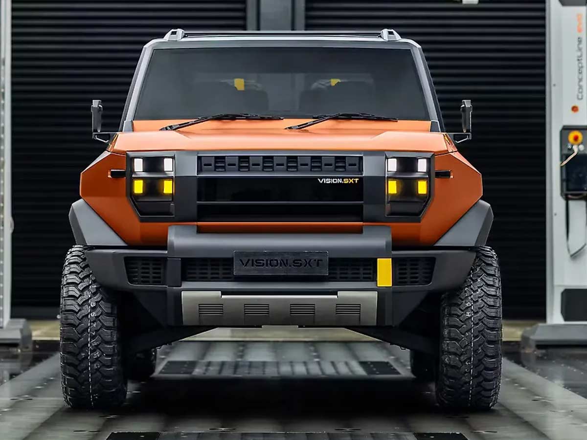 2025 Mahindra Vision SXT Concept SUV Front