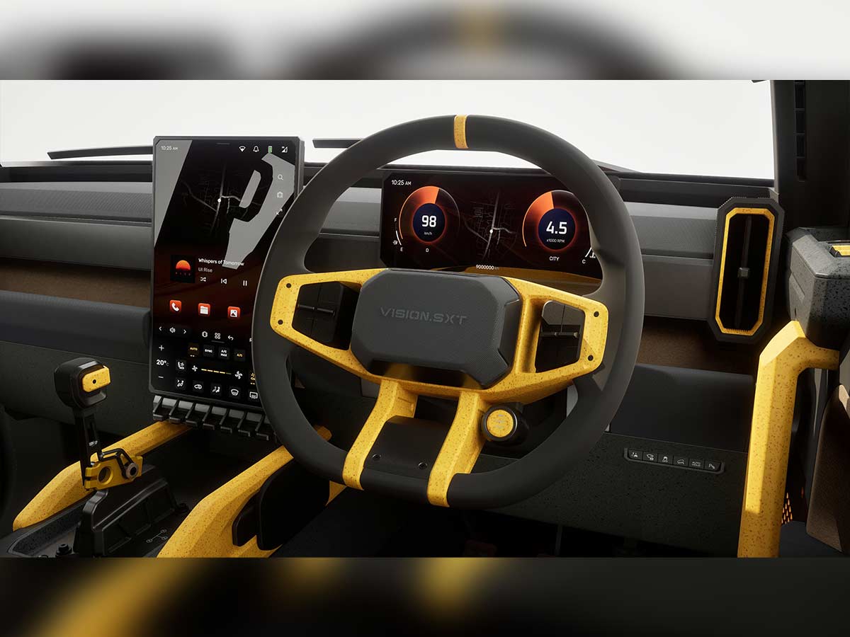 2025 Mahindra Vision SXT Concept SUV Interior Design