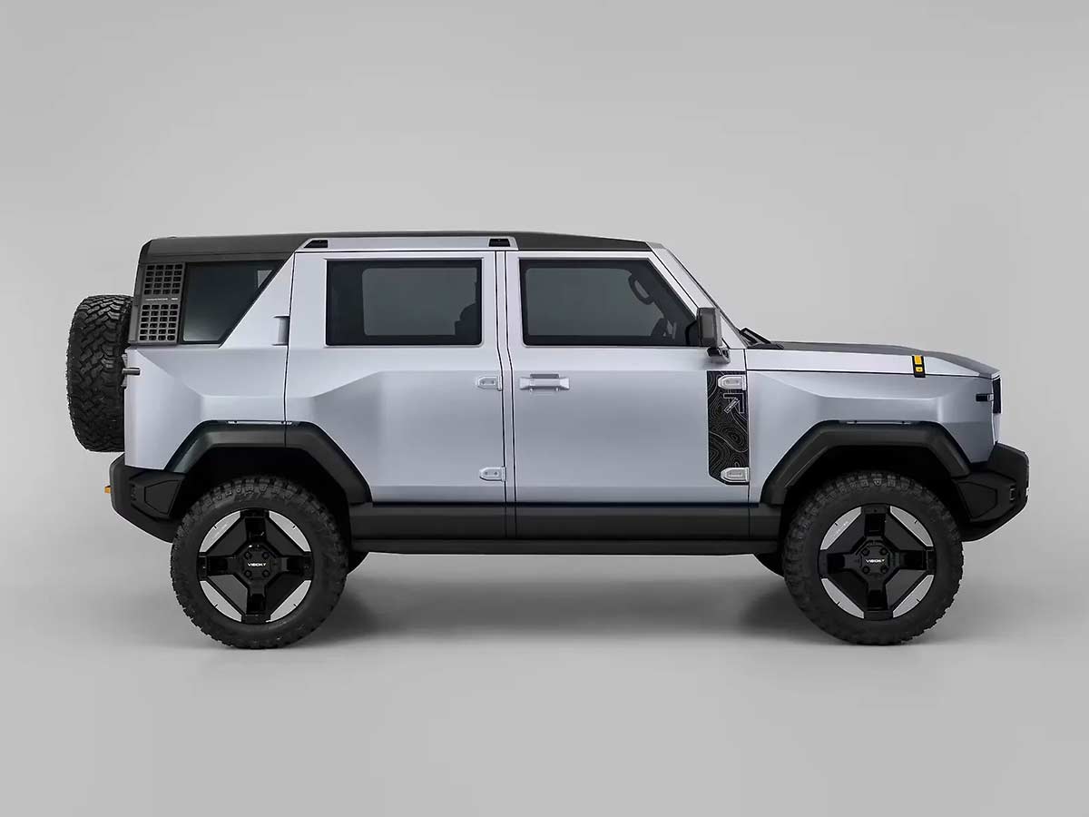 2025 Mahindra Vision T Concept SUV Side