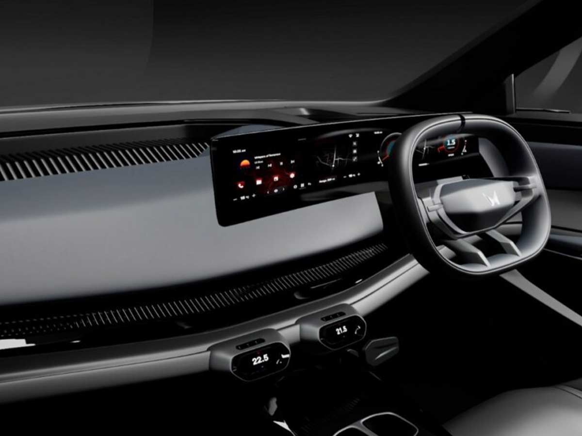 2025 Mahindra Vision X Concept SUV Dashboard