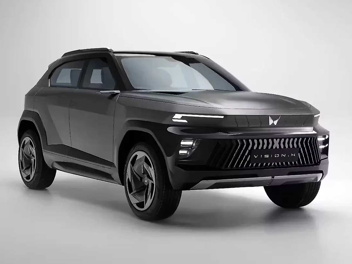 2025 Mahindra Vision X Concept SUV Front Quarter