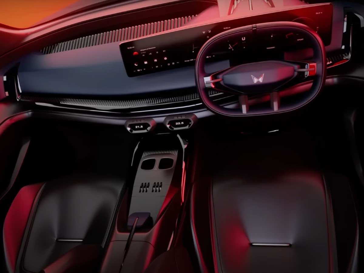 2025 Mahindra Vision X Concept SUV Interior Design
