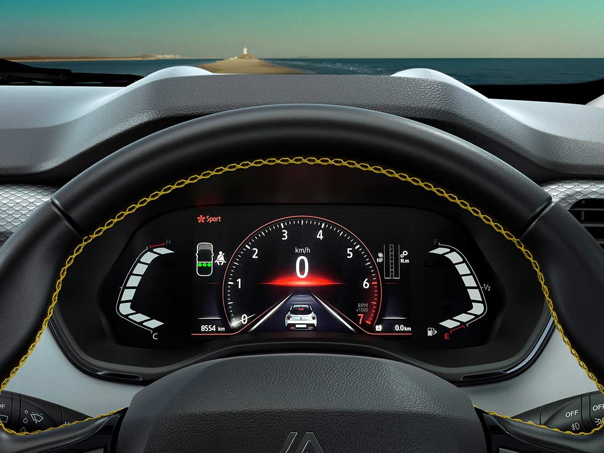 2025 Renault Kiger Digital Instrument Cluster