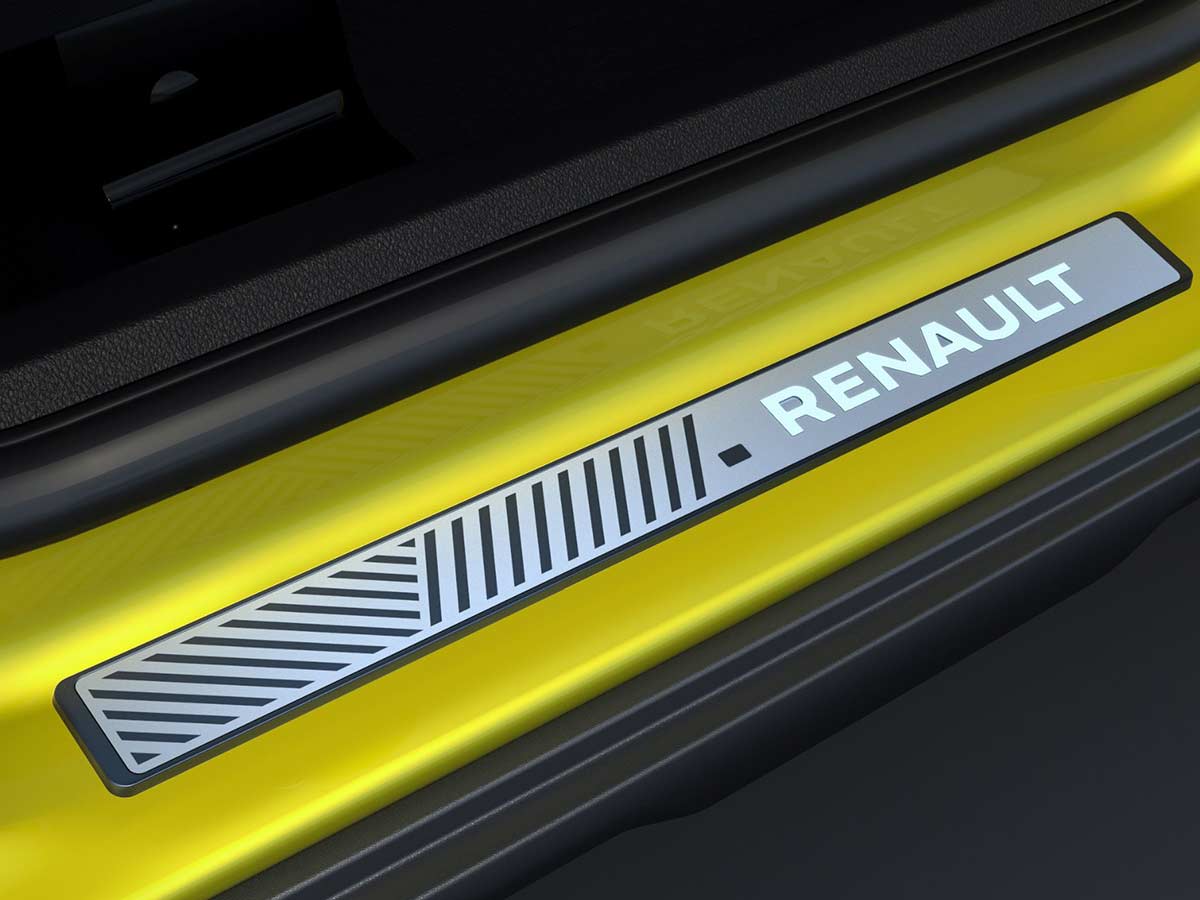 2025 Renault Kiger Illuminated Scuff plate