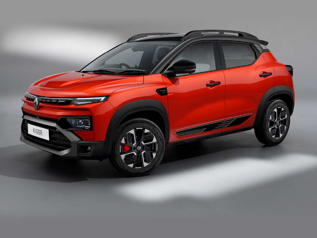 2025 Renault Kiger Radiant Red with Mystery Black Roof
