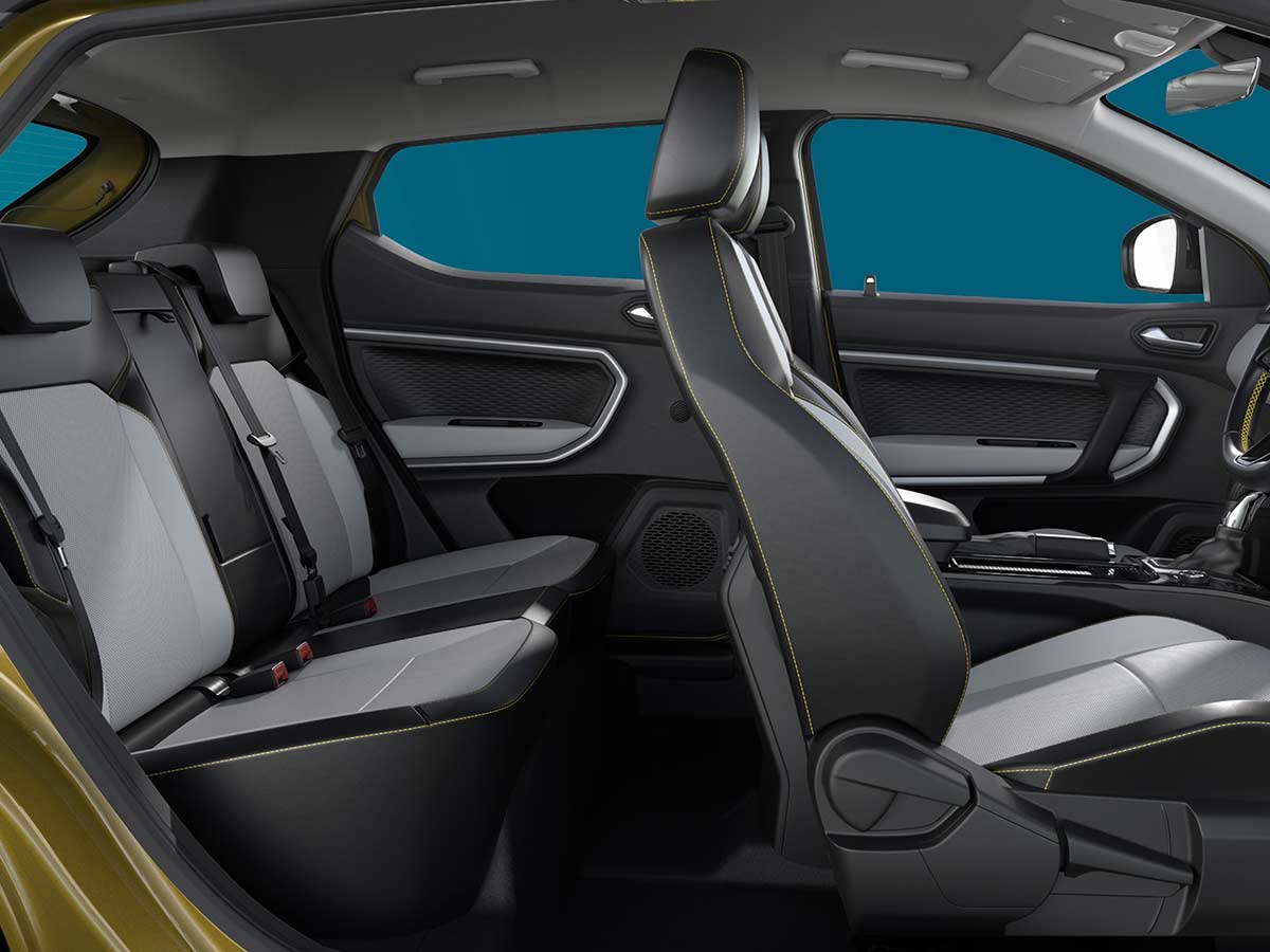 2025 Renault Kiger Seating Space
