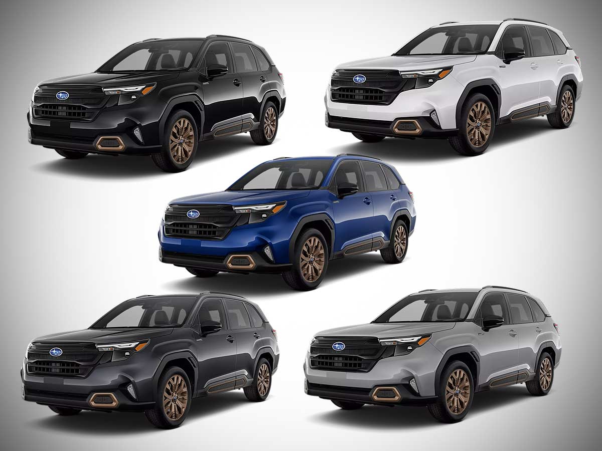 2025 Subaru Forester Sport Hybrid All Color Options