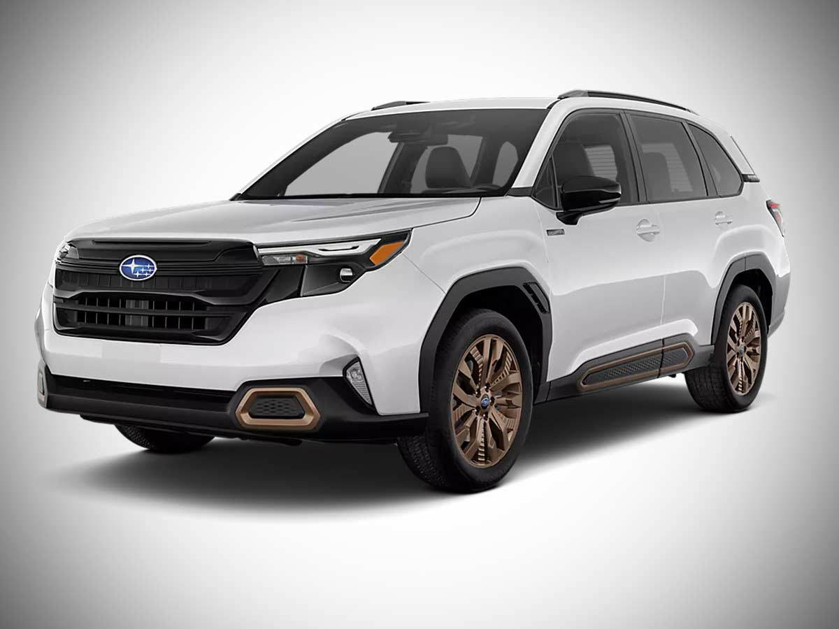 2025 Subaru Forester Sport Hybrid Crystal White Pearl