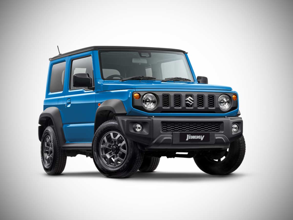 2025 Suzuki Jimny 3 door Brisk Blue Metallic + Bluish Black Pearl