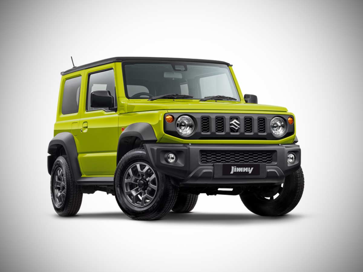 2025 Suzuki Jimny 3 door Kinetic Yellow + Bluish Black Pearl