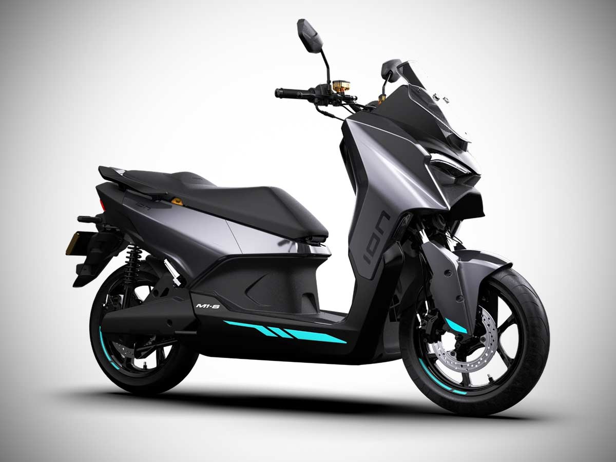 2025 TVS Ion M1 S Molten Grey