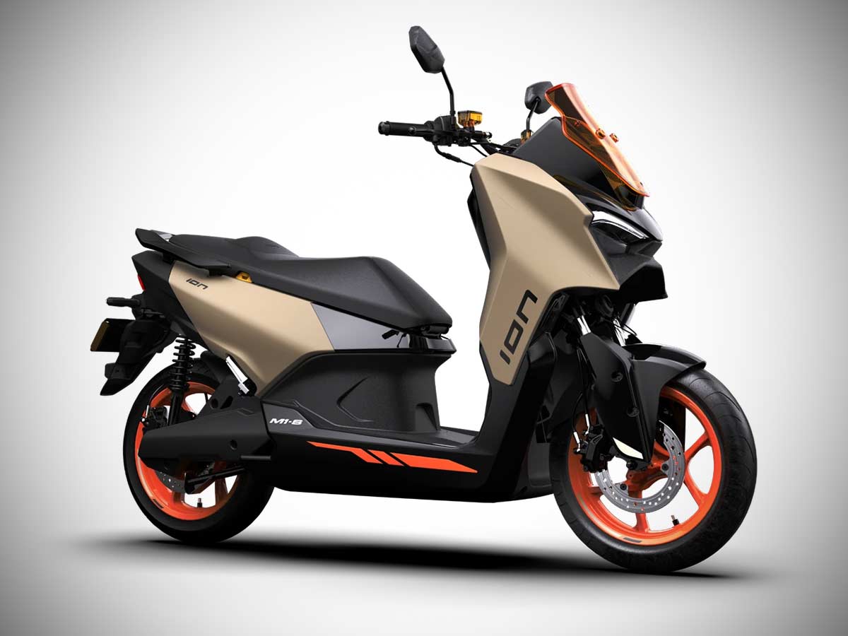2025 TVS Ion M1 S Silken Dune