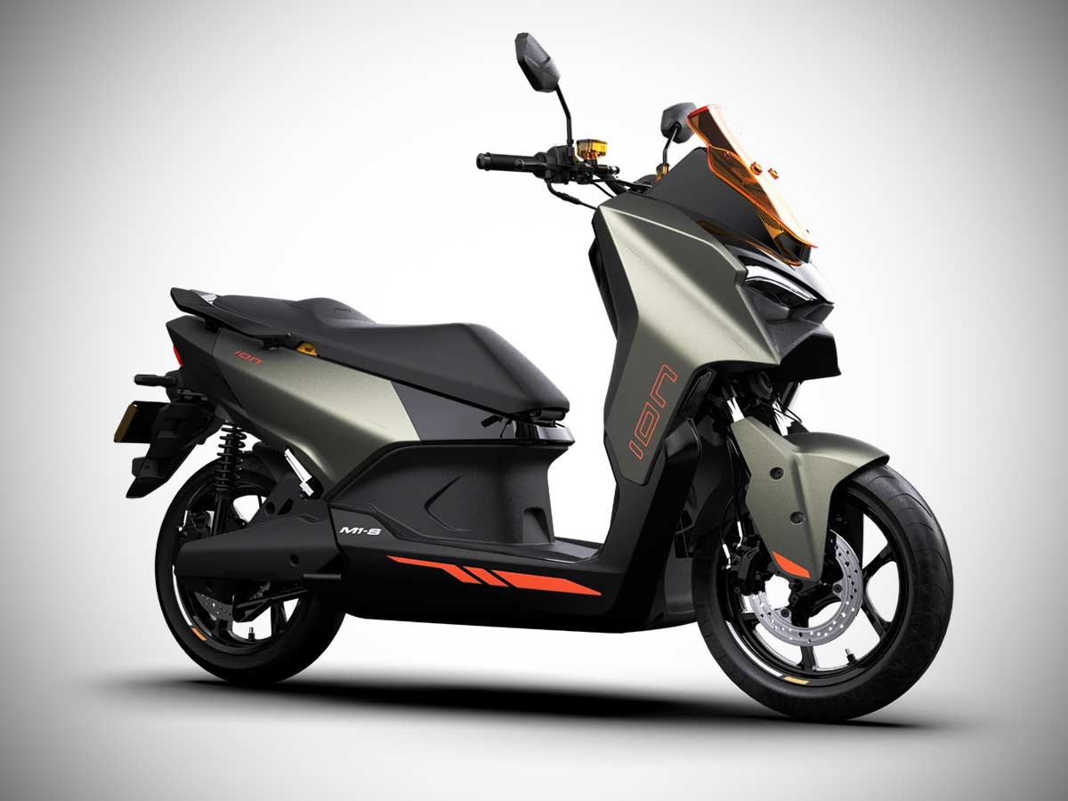 2025 TVS Ion M1 S Terra Green