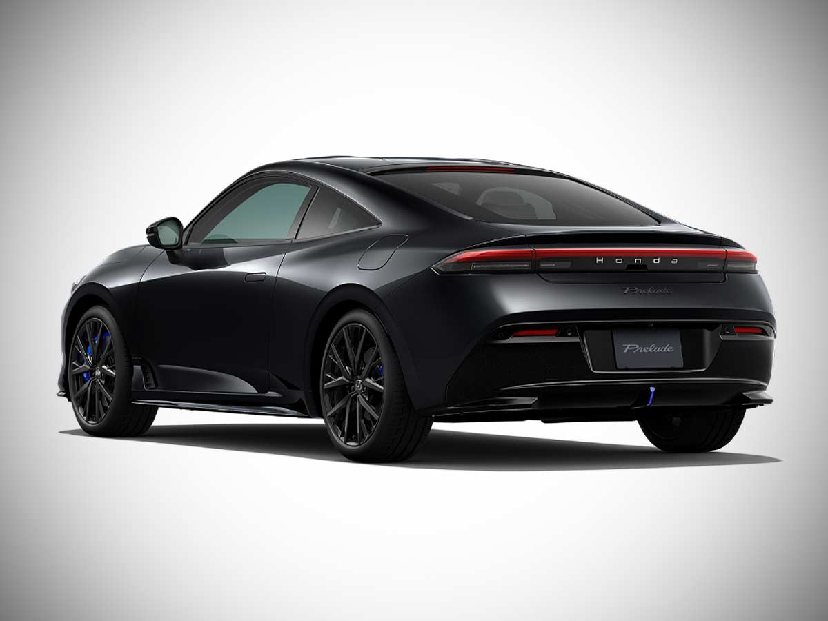 2026 Honda Prelude Crystal Black Pearl Rear
