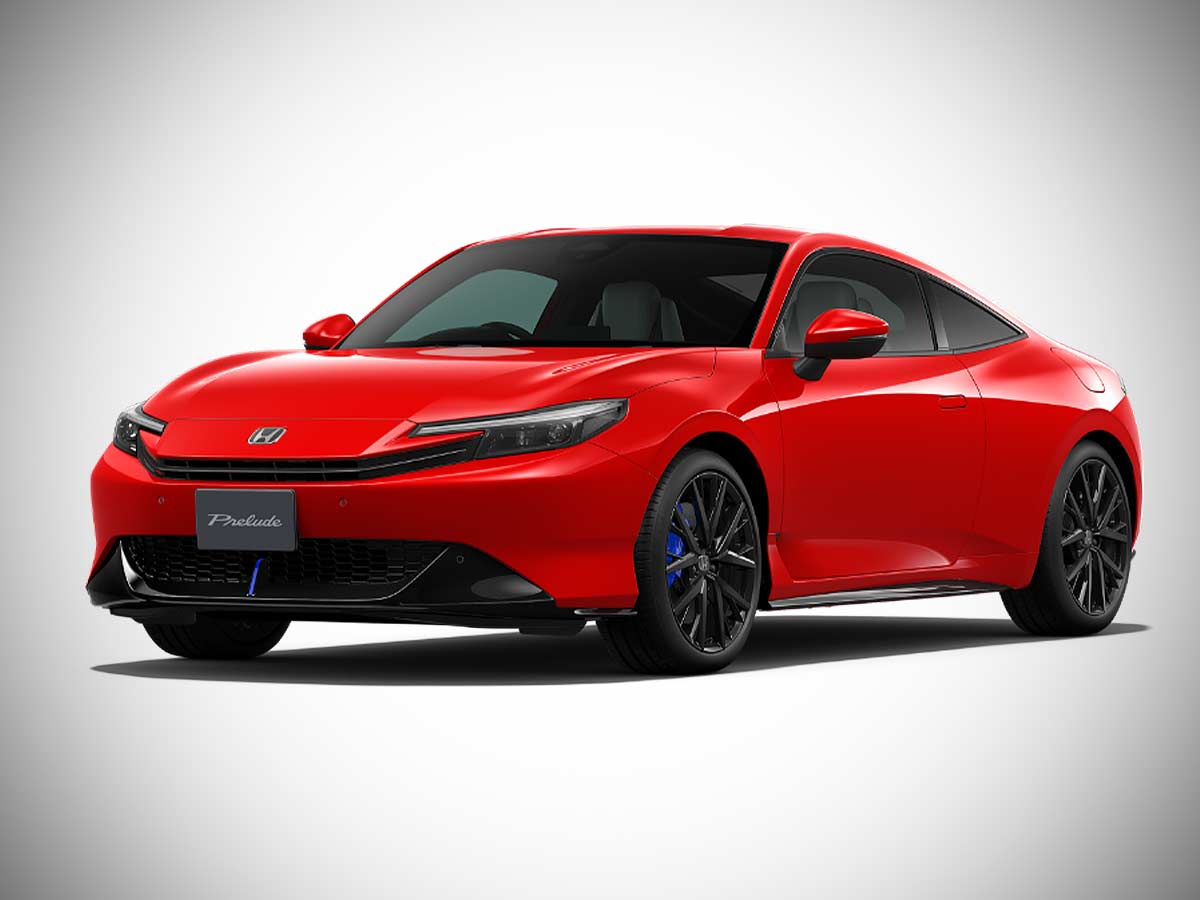 2026 Honda Prelude Flame Red Front
