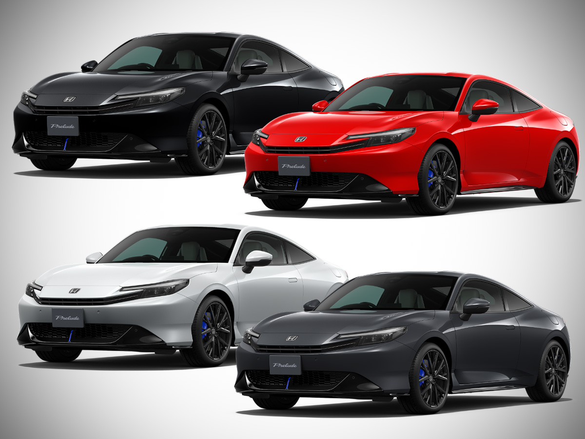 2026 Honda Prelude Hybird All Colors Options