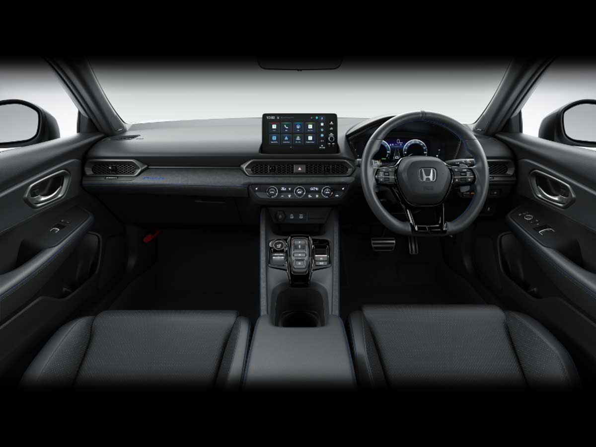 2026 Honda Prelude Interior Blue and Black