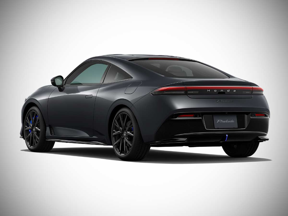 2026 Honda Prelude Meteoroid Gray Metallic Rear