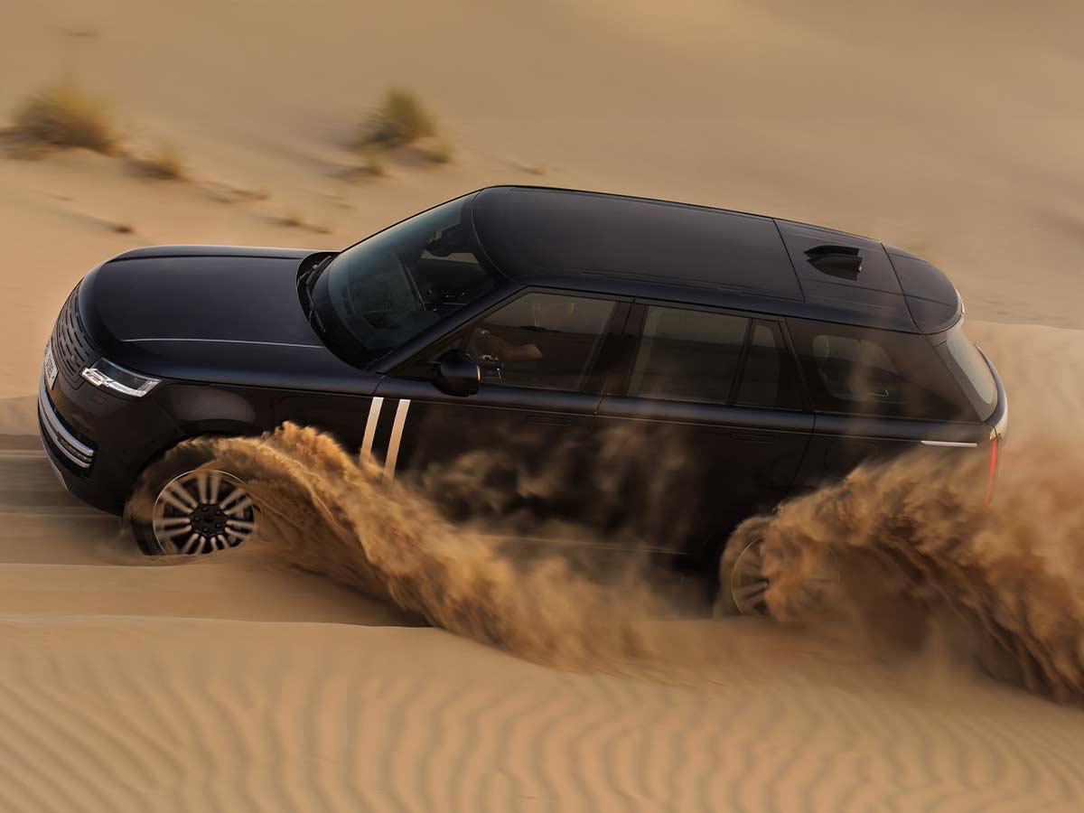 2026 Range Rover EV Testing Desert Offroad