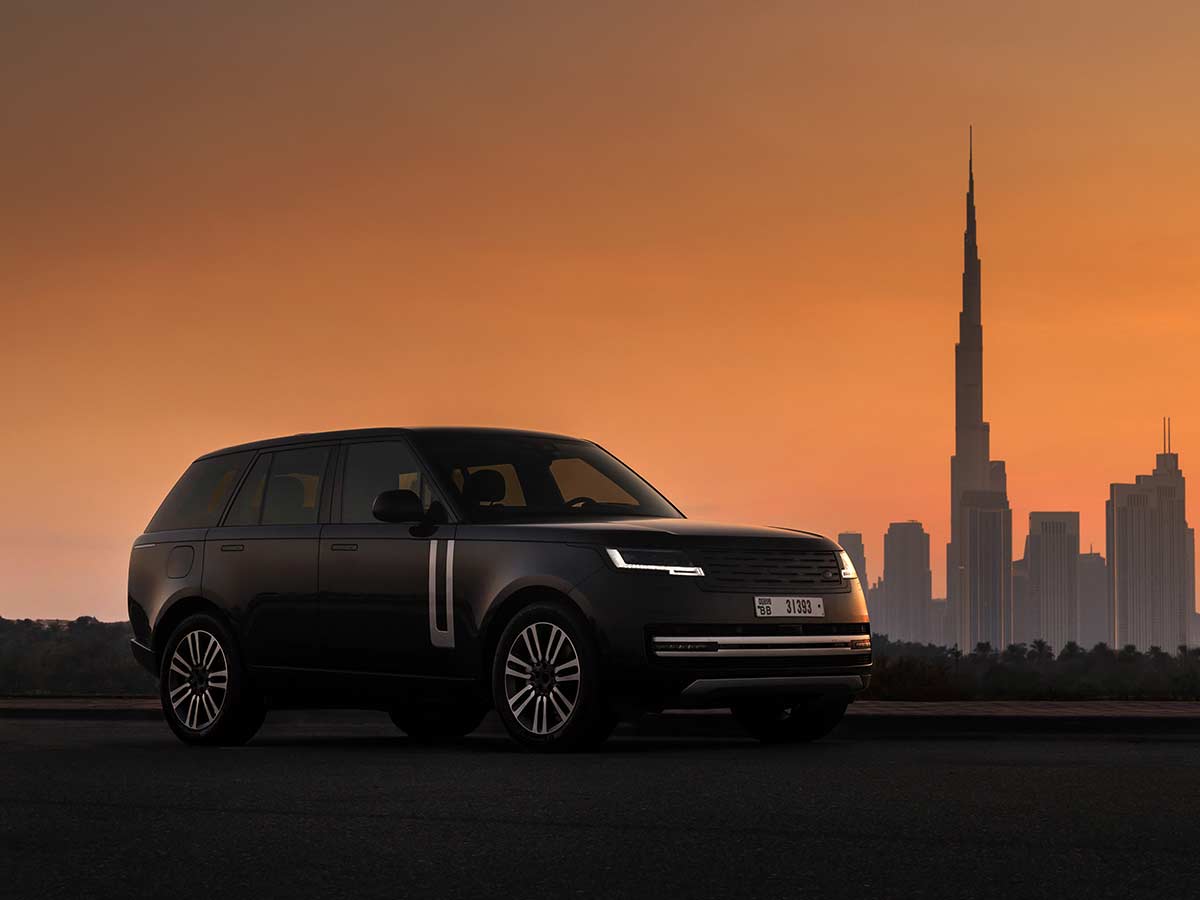 2026 Range Rover EV Testing Dubai