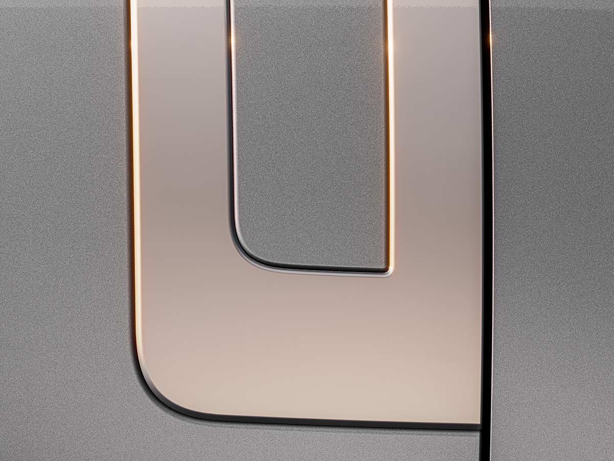 2026 Range Rover Electric Teaser Door Design Element