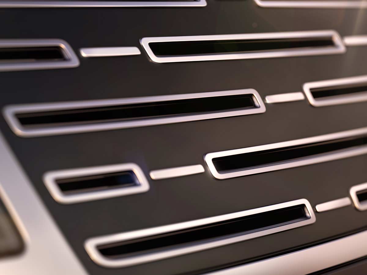 2026 Range Rover Electric Teaser Front Grille Design