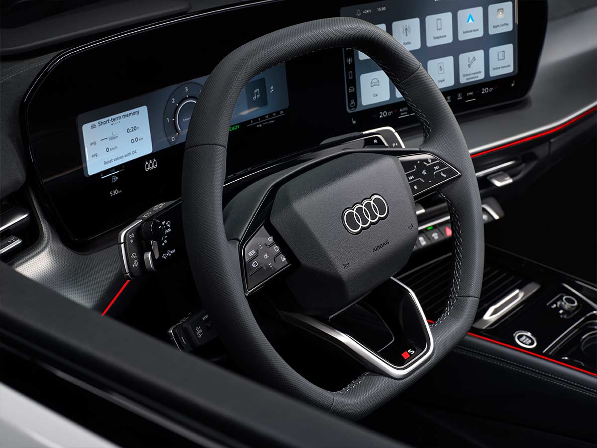2025 Audi Q3 Sportback e hybrid Steering Wheel