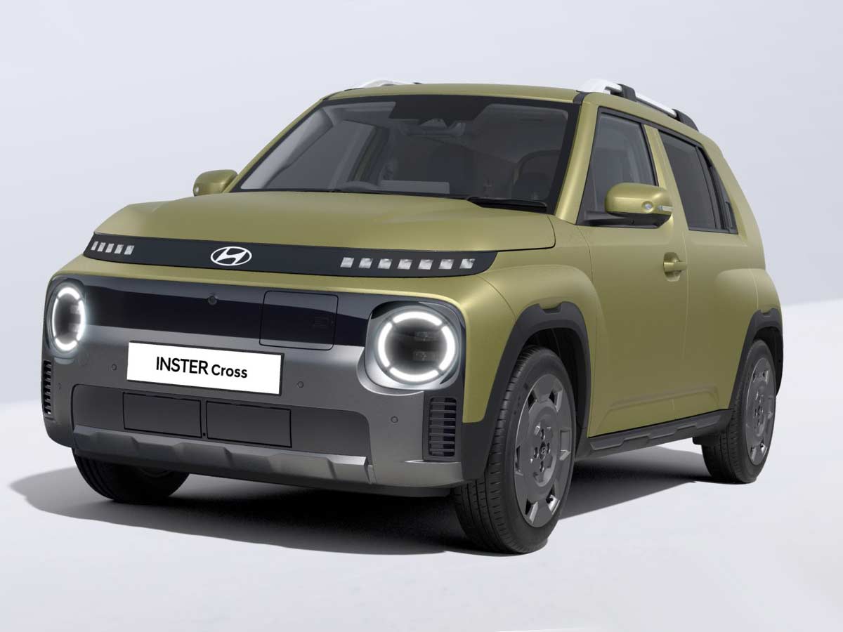 2025 Hyundai Inster Cross EV Amazonas Green Matte