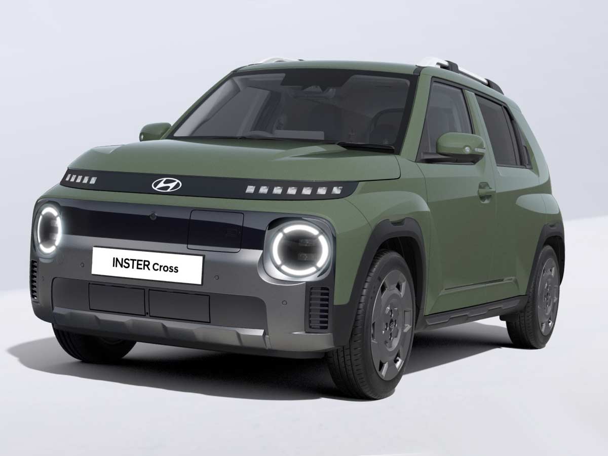 2025 Hyundai Inster Cross EV Jungle Khaki