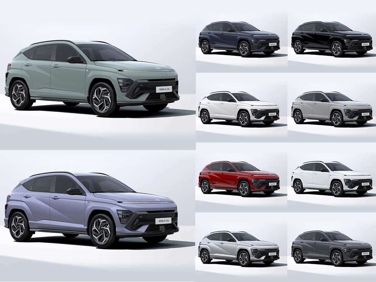 2025 Hyundai Kona N Line S Colors All Options