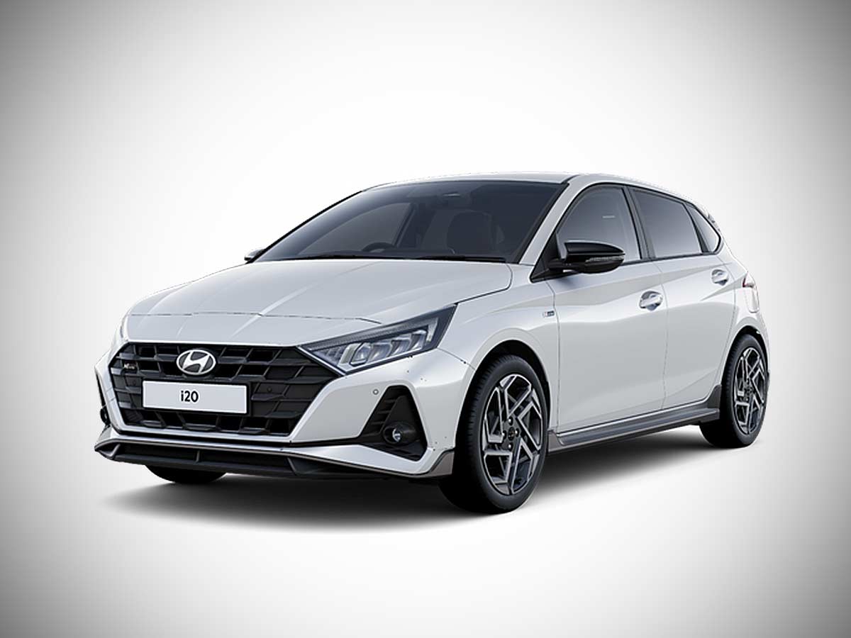 2025 Hyundai i20 N Line S Atlas White Solid