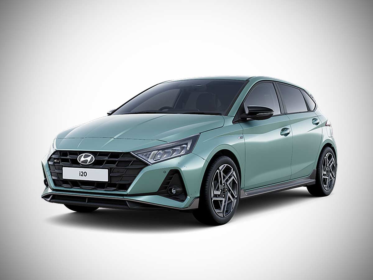 2025 Hyundai i20 N Line S Mangrove Green Pearl